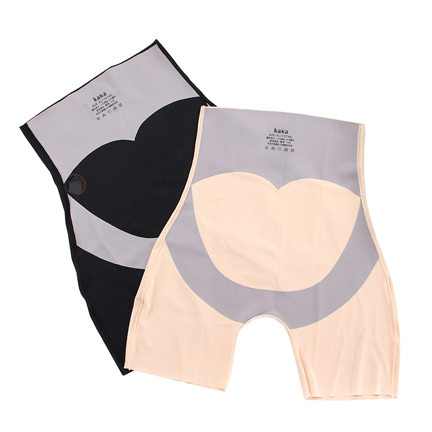 Vista 4 de Pantalones Cortos Moldeadores Cintura